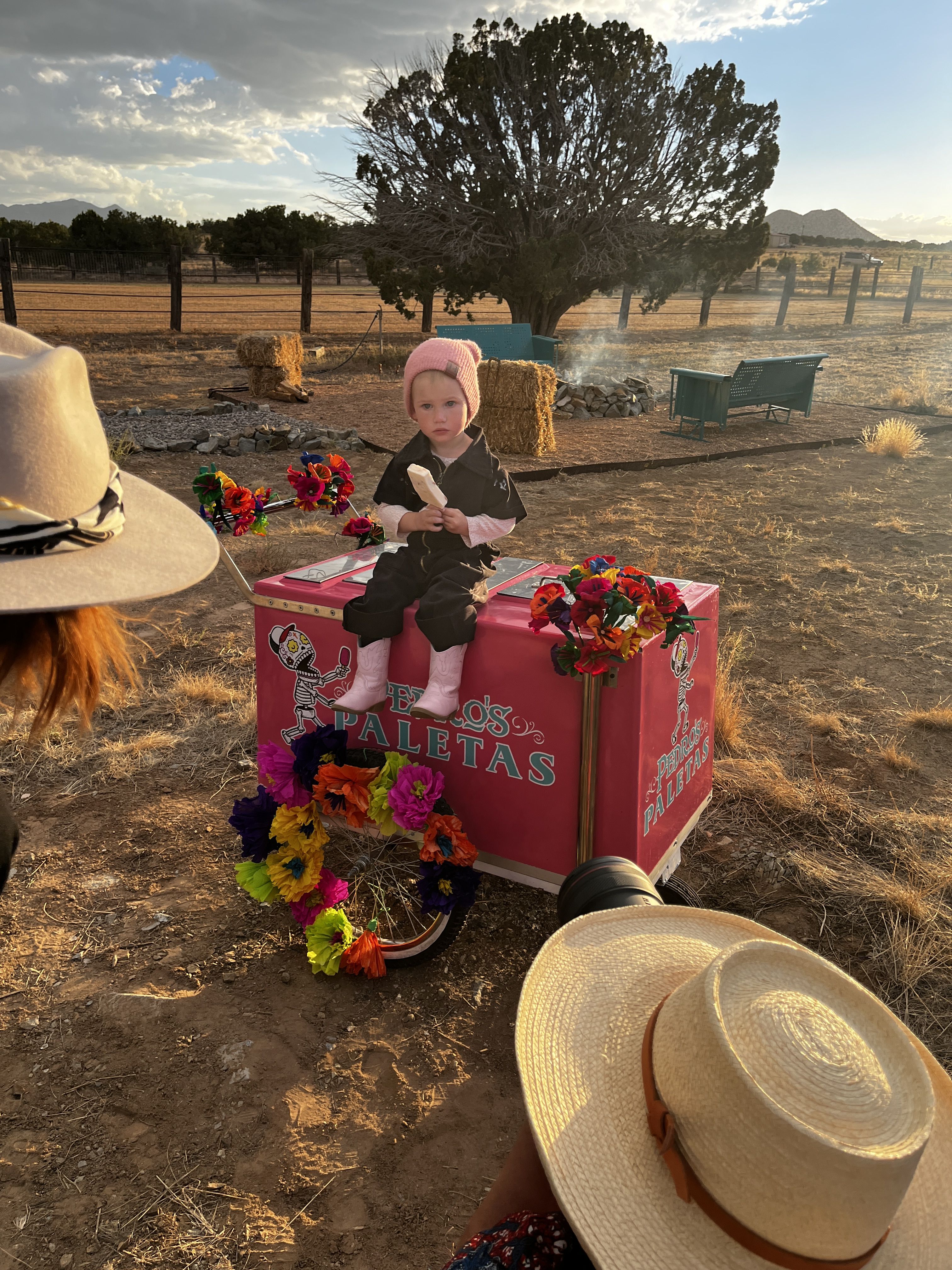 Magazine Shoot with Paletas Cart